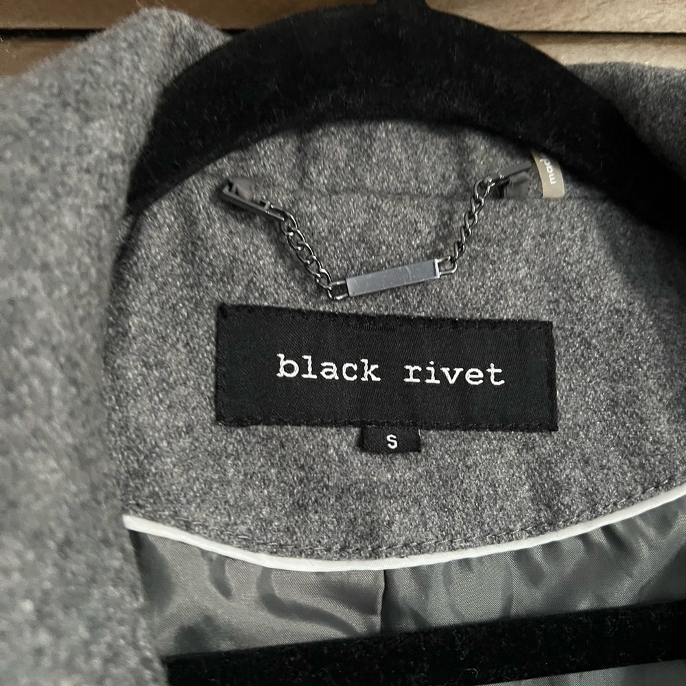 Heather gray formal coat from Black Rivet